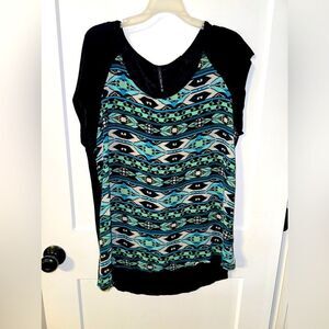 Iris design brand women's blouse